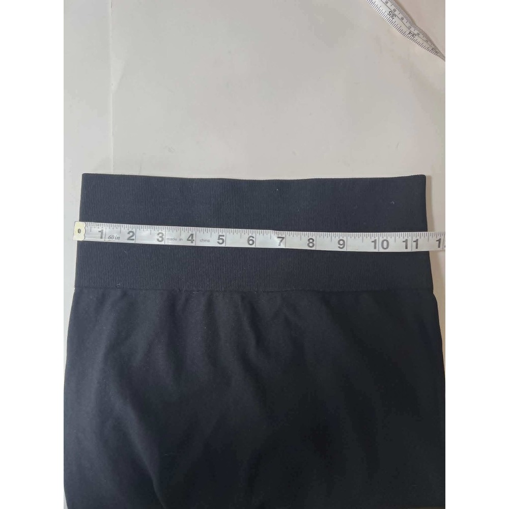 Womens Black tik tok Scrunch Butt Seamless HighWaisted Leggings Yoga Gym Pants S - Picture 3 of 3